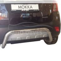 Opel Mokka rear bumper protection - type: U-shaped фото 0
