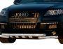 Bumper protection Audi Q7 - type: model, with plates фото 0