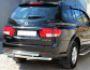 Ssangyong Kyron rear bumper protection - type: double фото 3