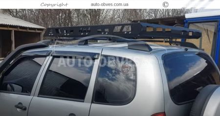 Luggage system Chevrolet Niva Bertone on roof rails фото 5