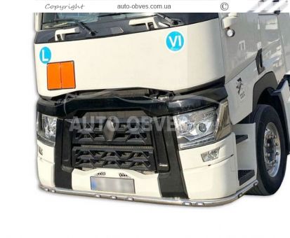 Захист переднього бампера Renault C - truck - дод послуга: встановлення діодів фото 5