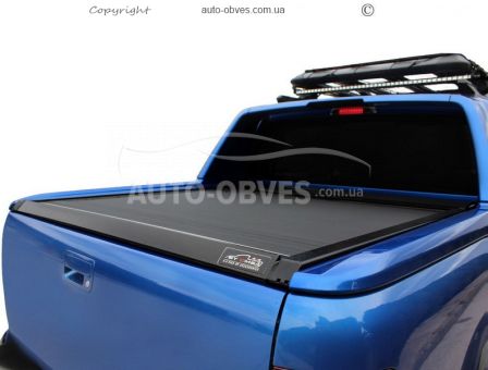 Комплект ролет + дуга Toyota Hilux 2015-2020 - колір: чорний фото 1