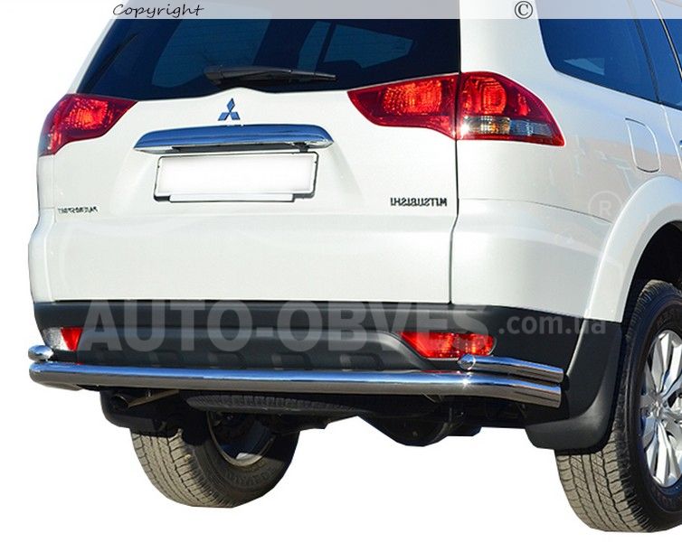 Pajero rear bumper deals guard