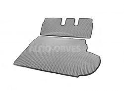 Trunk mat Mitsubishi Outlander 2007-2012 - type: eva 7-seater with subwoofer фото 0