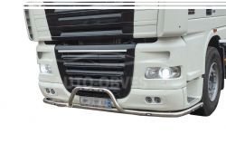 Захист переднього бампера DAF XF euro 5 - дод послуга: встановлення діодів - тип: v3 фото 0