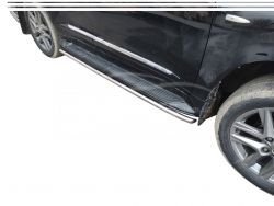 Door sill protection for Lexus LX570 фото 0