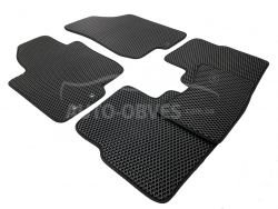 Floor mats Kia Ceed 2010-2012 black 5 pcs - type: Eva фото 0