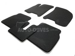 Floor mats Chevrolet Aveo 2005-2012 black 5 pcs - type: Eva фото 0