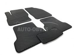 Floor mats Ford Focus II 2005-2011 black 5 pcs - type: Eva фото 0