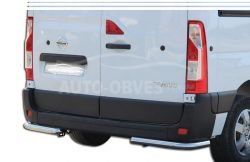 Rear bumper protection Nissan NV400, Opel Movano, Renault Master - type: single corners фото 0