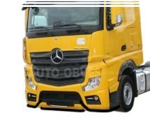 Mercedes Actros MP4 MP5 bumper protection - color: black - additional service: diode installation -> 3-5 working days фото 0