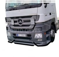 Защита бампера Mercedes Actros MP2 - цвет: черный - дополнительная услуга: уст диодов -> 3-5 рабочих дня фото 0