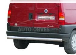 Rear bumper protection Jumpy, Scudo, Expert 1998-2007 - type: single pipe фото 0