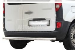 Rear bumper protection Renault Kangoo 2008-... - type: single pipe фото 0