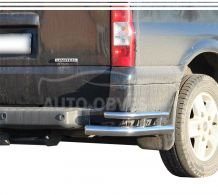 Защита заднего бампера Ford Transit - тип: двойные углы фото 0