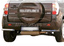 Suzuki Grand Vitara rear bumper protection - type: single corners фото 0