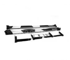 Side sills Mitsubishi L200 2006-2014 - type: stainless steel фото 0