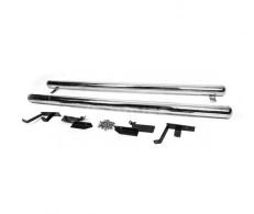 Side sills Nissan X-trail T30 2003-2006 - type: stainless steel фото 0