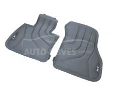 Floor mats original BMW X1 F48 2016-... - type: front 2pcs фото 0