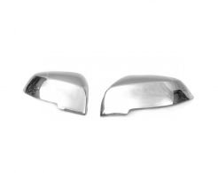 Covers for mirrors BMW 1 series F20 21 2011-2019 - type: stainless steel photo 0