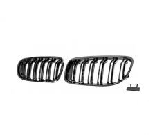 Ніздрі BMW 3 series E90 2008-2011 - type: m-look чорний глянець фото 0