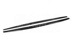 Side sills BMW 5 series F10 - type: black v2 photo 0