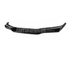 Передня накладка BMW 5 series G30 для M5 - type: lip чорний глянець фото 0