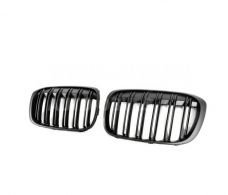 Front grille BMW X1 F48 2016-2022 black фото 0