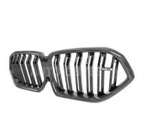 Решітка ніздрі BMW X6 G06 2019-2023 - тип: M-Look карбон фото 0