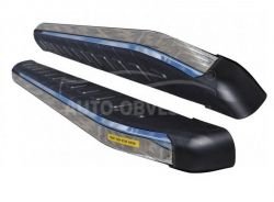Profile running boards Nissan X-Trail t32 2014-2017 - Style: Range Rover фото 0