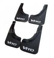 Mudguards Mercedes Vito II, Viano I 4 pcs, - type: without mounting фото 0