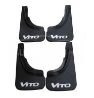 Mudguards Mercedes Vito -type: set of 4 pcs, without fasteners фото 0