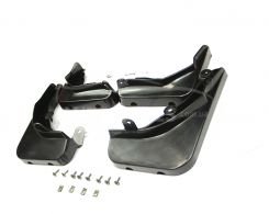 Mud flaps Mercedes E class W212 2013-2016 restyling - type: set 4 pcs фото 0