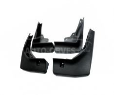 Mudguards Mercedes GLE Coupe with sills 2015-... -type: set 4pcs фото 0