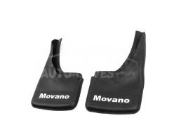 Mudguards Opel Movano 2004-2010 - type: with recess 2 pieces of rubber фото 0