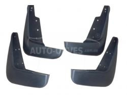 Mud flaps model Nissan Tiida 2011-2014 -type: set 4pcs фото 0