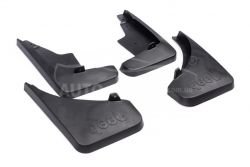 Mud flaps model Jeep Compass 2006-2011 - type: set 4 pieces фото 0