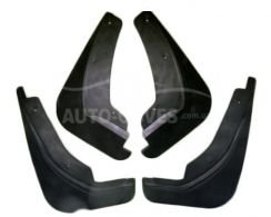 Mud flaps model Ford Fiesta 2007-2013 - type: set 4 pcs фото 0