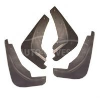 Mud flaps model Ford Fiesta 2013-2017 - type: set 4 pcs фото 0