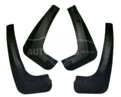 Mud flaps model BMW X3 E83 2003-2010 - type: set of 4 pieces, with thresholds фото 0