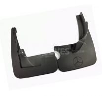 Mudguards Mercedes ML 164 2005-2012 - type: set of 4 pieces, with thresholds фото 0