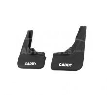 Mud flaps Volkswagen Caddy 2004-2010 -type: rear 2pcs, without fasteners фото 0