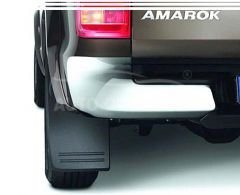 Mud flaps original Volkswagen Amarok -type: rear 2pcs, with wide arches фото 0
