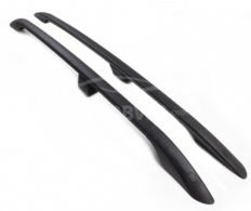 Roof rails Fiat Doblo 2010-2014 - type: mounting alm, color: black фото 1