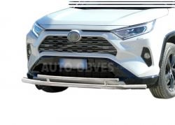 Подвійна дуга Toyota Rav4 2019-... - тип: на трубках фото 0