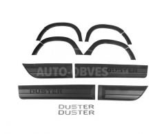  Arch extensions Renault Duster 2018-2024 - type: 12 pcs abs photo 0