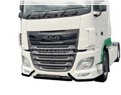 DAF XF euro 6 bumper protection - color: black - additional service: diode installation -> 3-5 working days фото 0