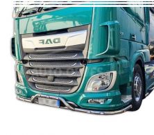 Front bumper protection DAF XF euro 6 - additional service: installation of diodes v2 фото 0