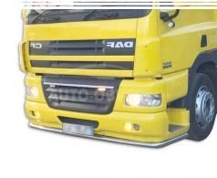 Front bumper protection Daf CF - additional service: installation of diodes фото 0