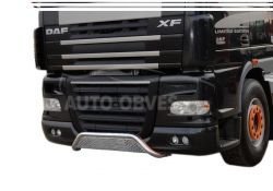 DAF XF front bumper protection - additional service: installation of diodes фото 0